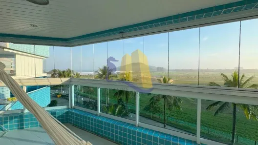 Apartamento com 3 Quartos para alugar, 105m² no Riviera, Bertioga