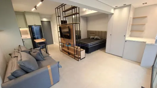 Apartamento com 1 Quarto para alugar, 38m² no Indianópolis, São Paulo