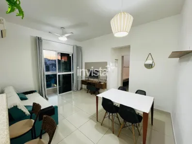 Apartamento com 1 Quarto para alugar, 55m² no Pompéia, Santos