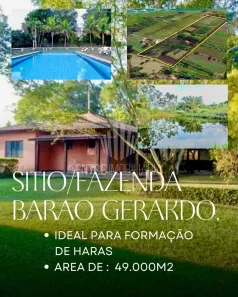 Fazenda/Sítio com 3 Quartos à venda, 500m² no Loteamento Chácaras Vale das Garças, Campinas