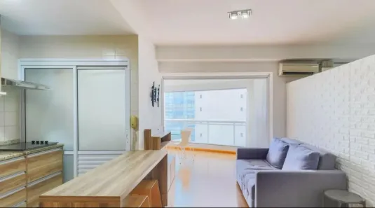 Apartamento com 1 Quarto à venda, 50m² no Cidade Monções, São Paulo