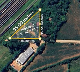 Lote/Terreno à venda, 2792m² no Estação, Araucária