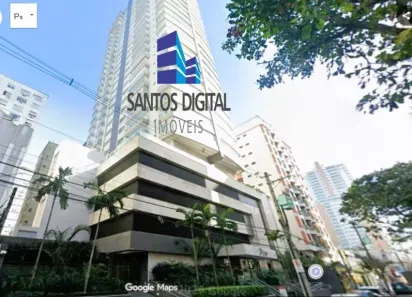Apartamento com 2 Quartos para alugar, 92m² no Boqueirão, Santos