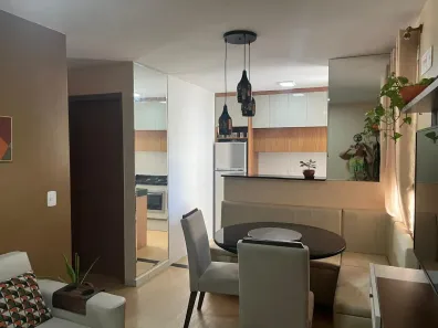 Apartamento com 2 Quartos para alugar, 51m² no Planalto, Manaus