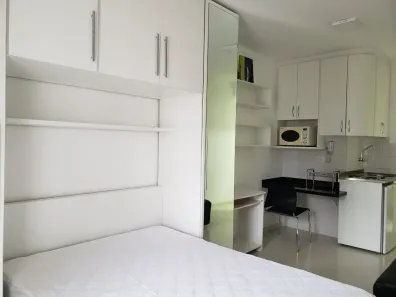Apartamento com 1 Quarto para alugar, 29m² no Pinheiros, São Paulo