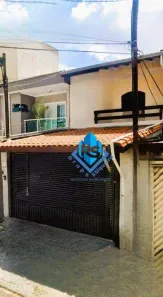 Sobrado com 3 Quartos para venda ou aluguel, 180m² no Vila Scarpelli, Santo André