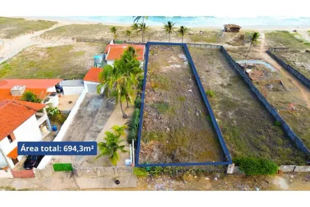 Lote/Terreno à venda, 694m² no , Nísia Floresta