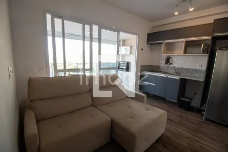 Apartamento com 1 Quarto à venda, 38m² no Cidade Monções, São Paulo