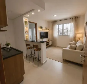 Apartamento com 1 Quarto para alugar, 30m² no Vila Ema, São Paulo