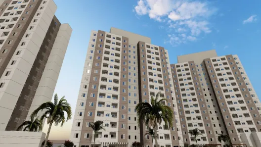 Apartamento com 2 Quartos à venda, 48m² no Loteamento Jardim Sol Nascente, Jacareí