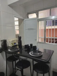 Apartamento com 2 Quartos para alugar, 60m² no Gonzaga, Santos