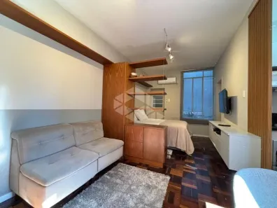 Apartamento com 1 Quarto para alugar, 28m² no Floresta, Porto Alegre