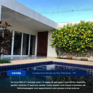 Casa de Condomínio com 3 Quartos à venda, 250m² no , Petrolina