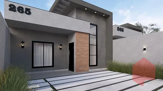 Casa com 3 Quartos à venda, 76m² no Recanto Tropical, Cascavel