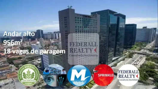 Sala Comercial para alugar, 956m² no Centro, Rio de Janeiro