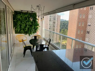 Apartamento com 3 Quartos para alugar, 168m² no Tamboré, Santana de Parnaíba