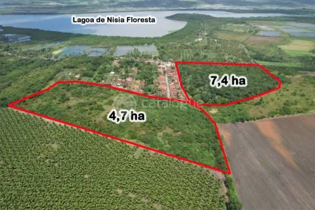 Lote/Terreno à venda, 121000m² no Morrinhos, Nísia Floresta