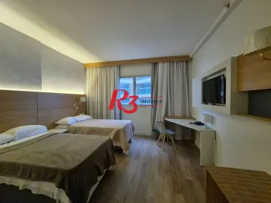 Apartamento com 1 Quarto à venda, 28m² no Gonzaga, Santos
