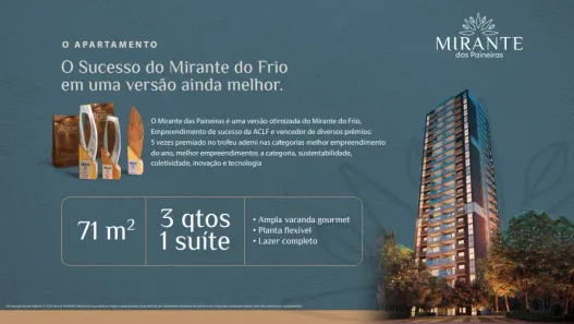 Apartamento com 3 Quartos à venda, 71m² no Centro, Paulista