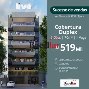 Cobertura com 2 Quartos à venda, 70m² no Tijuca, Rio de Janeiro
