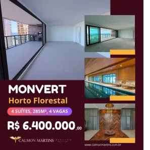 Apartamento com 4 Quartos à venda, 285m² no Horto Florestal, Salvador