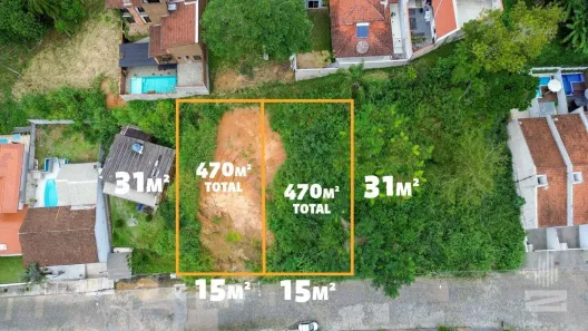 Lote/Terreno à venda, 940m² no Escola Agrícola, Blumenau