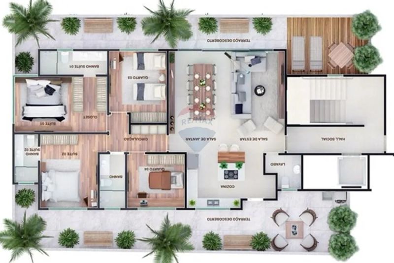 Apartamento com 3 quartos — Ouro Preto, Belo Horizonte