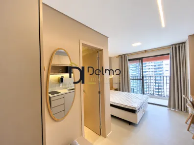 Apartamento com 1 Quarto para alugar, 25m² no Santo Amaro, São Paulo