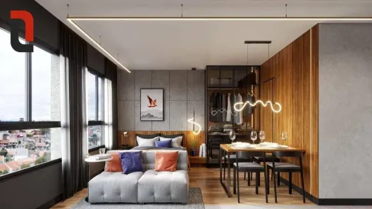 Apartamento com 1 Quarto à venda, 29m² no Novo Mundo, Curitiba