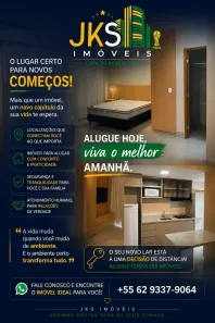 Flat com 1 Quarto para alugar, 40m² no Setor Central, Goiânia