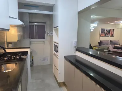 Apartamento com 3 Quartos para alugar, 70m² no Vila Valparaíso, Santo André