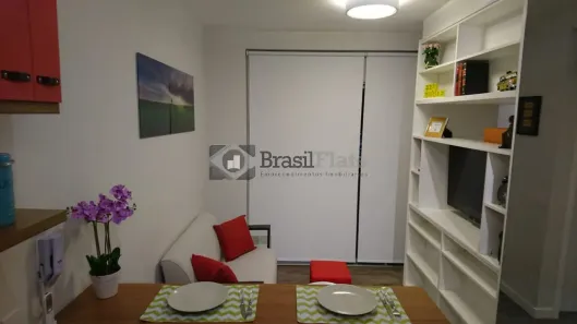 Apartamento com 1 Quarto para alugar, 33m² no Santo Amaro, São Paulo