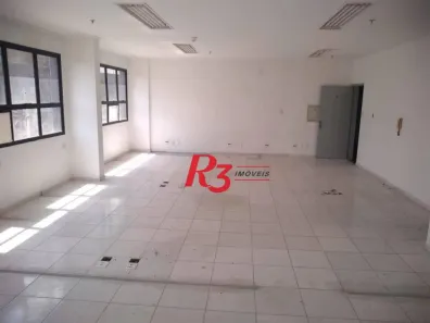 Sala Comercial para venda ou aluguel, 81m² no Centro, Santos