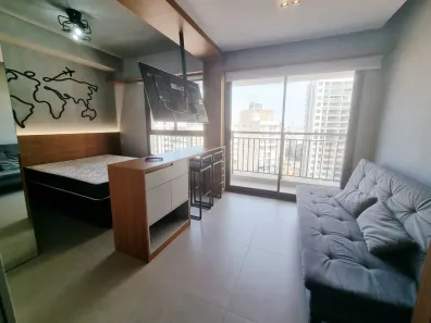 Apartamento com 1 Quarto para alugar, 31m² no Sumaré, São Paulo