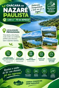 Lote/Terreno à venda, 1200m² no Jardim Brasil, Atibaia