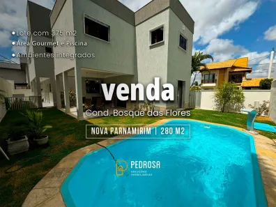 Casa com 4 Quartos à venda, 280m² no Parque do Jiqui, Parnamirim