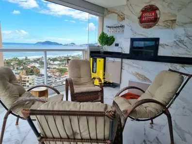 Apartamento com 2 Quartos à venda, 72m² no Loteamento João Batista Julião, Guarujá