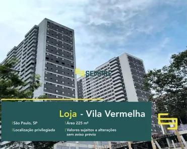 Ponto Comercial à venda, 225m² no Vila Vermelha, São Paulo