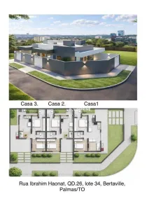 Casa com 2 Quartos à venda, 62m² no Loteamento Bertaville, Palmas