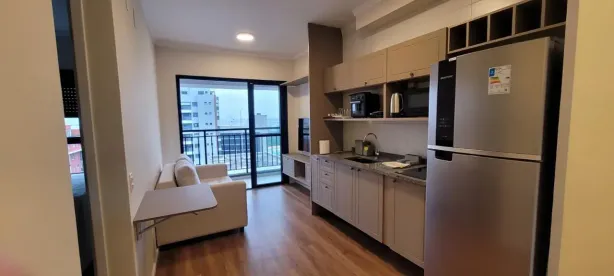 Apartamento com 1 Quarto para alugar, 35m² no Pinheiros, São Paulo