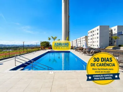 Apartamento com 2 Quartos para alugar, 44m² no Bela Vista, Palhoça