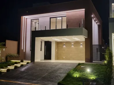 Casa de Condomínio com 3 Quartos à venda, 214m² no Jardins Capri, Senador Canedo
