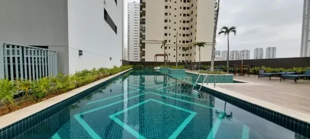 Apartamento com 1 Quarto para alugar, 33m² no Jardim Esplanada, São José dos Campos