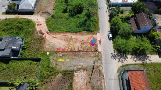 Lote/Terreno à venda, 342m² no Itacolomi, Balneário Piçarras