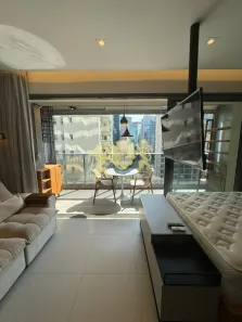 Flat com 1 Quarto para alugar, 35m² no Pinheiros, São Paulo