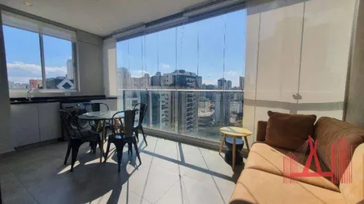 Apartamento com 1 Quarto para alugar, 47m² no Moema, São Paulo