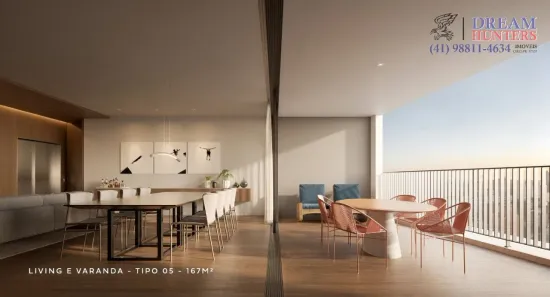 Apartamento com 3 Quartos à venda, 141m² no Água Verde, Curitiba