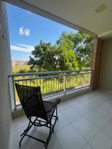 Apartamento com 3 Quartos para alugar, 79m² no Flores, Manaus