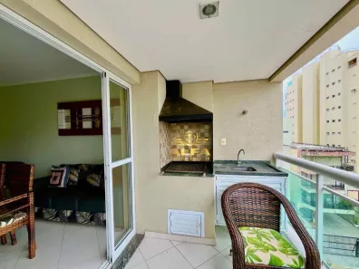 Apartamento com 3 Quartos à venda, 90m² no Loteamento João Batista Julião, Guarujá