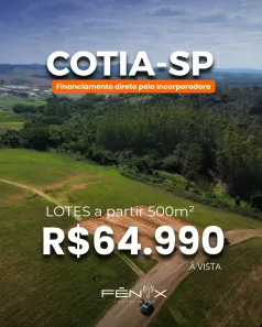Lote/Terreno à venda, 500m² no Centro (Caucaia do Alto), Cotia